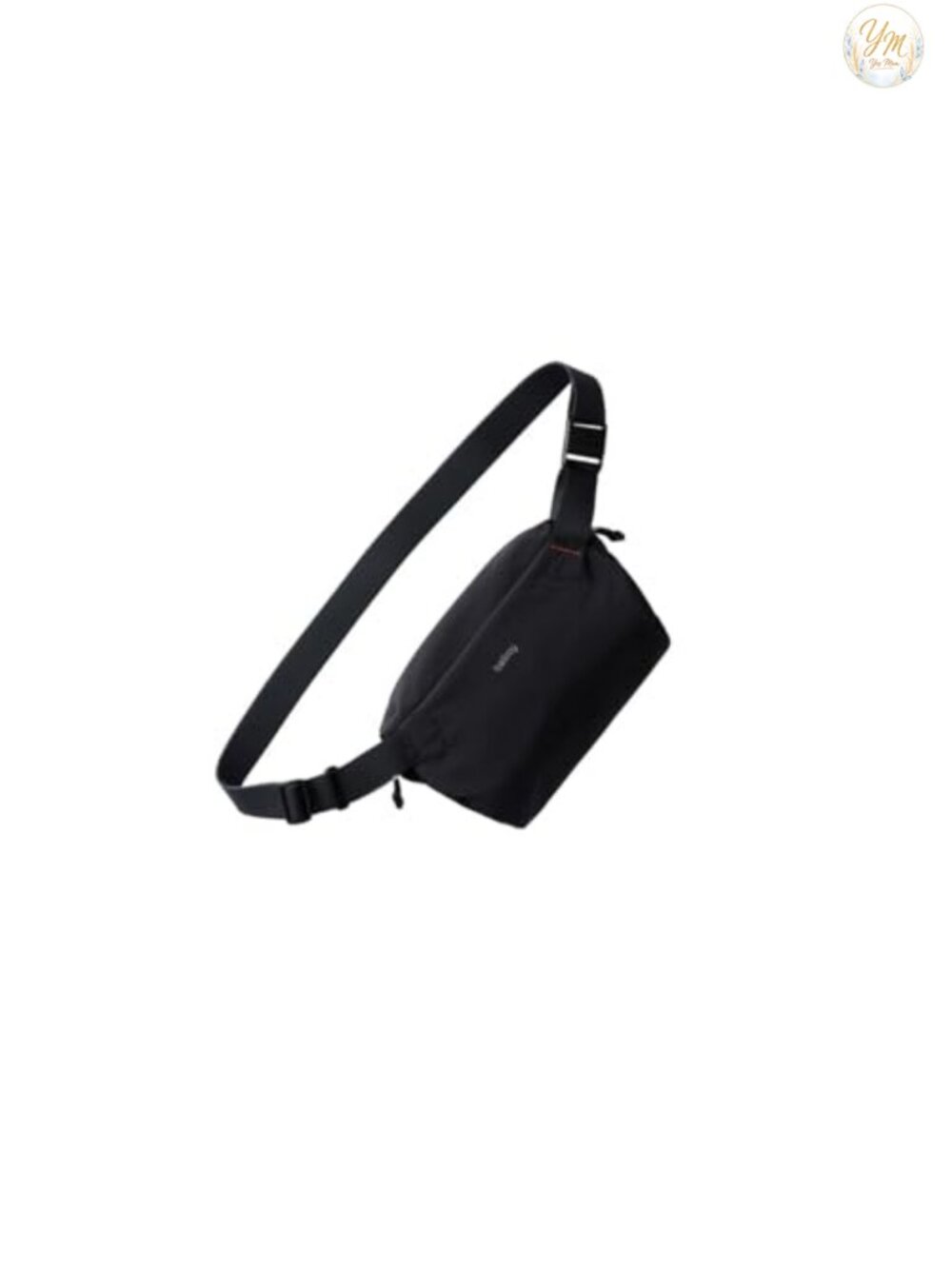 Lightweight Recycled Nylon Crossbody Sling Bag with Expandable Gusset and